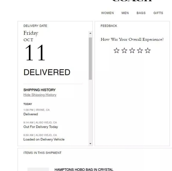 Coach Hamptons Hobo Bag In Crystal Signature Jacquard EUC - Picture 14 of 15